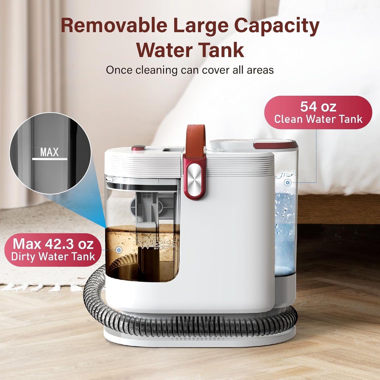 SteamPro™ Draagbare Tapijt en Bekledingsreiniger