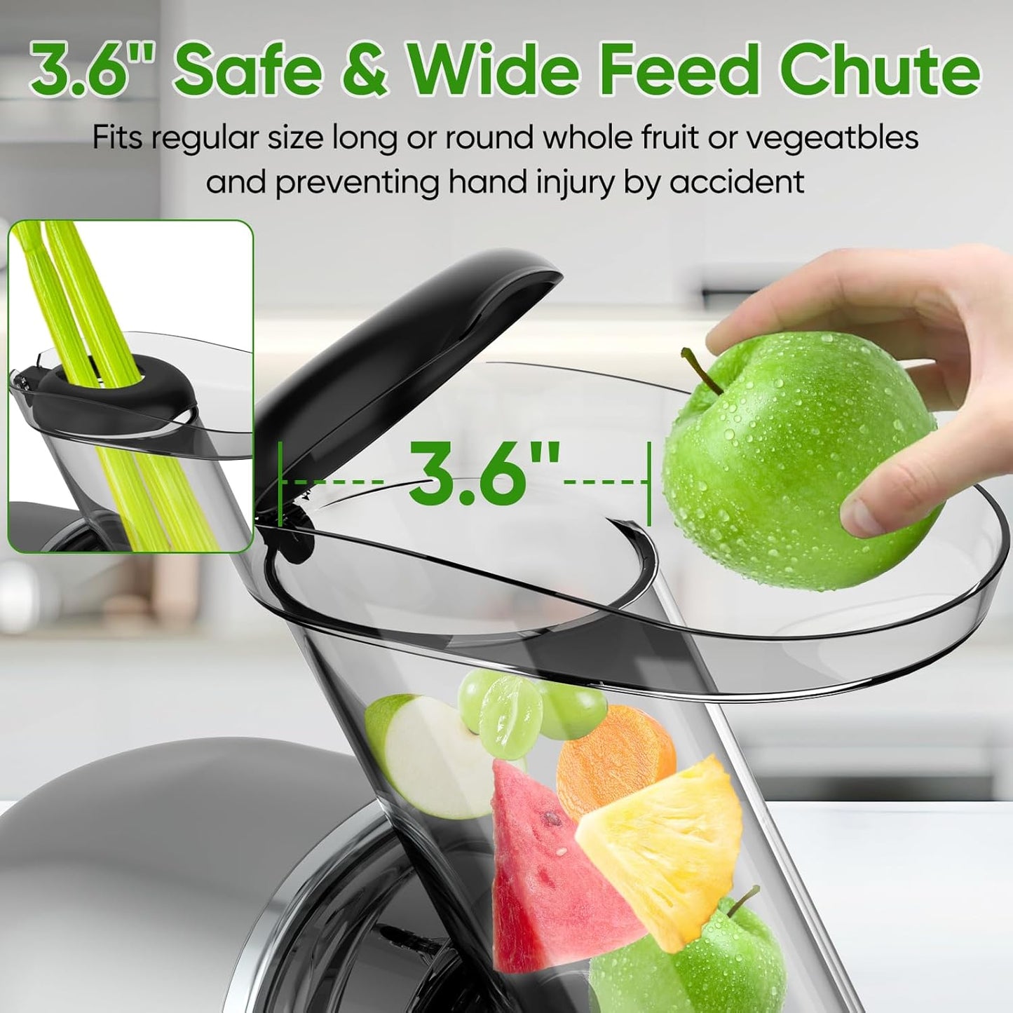 FruitGo™ Automatisk saftpresser