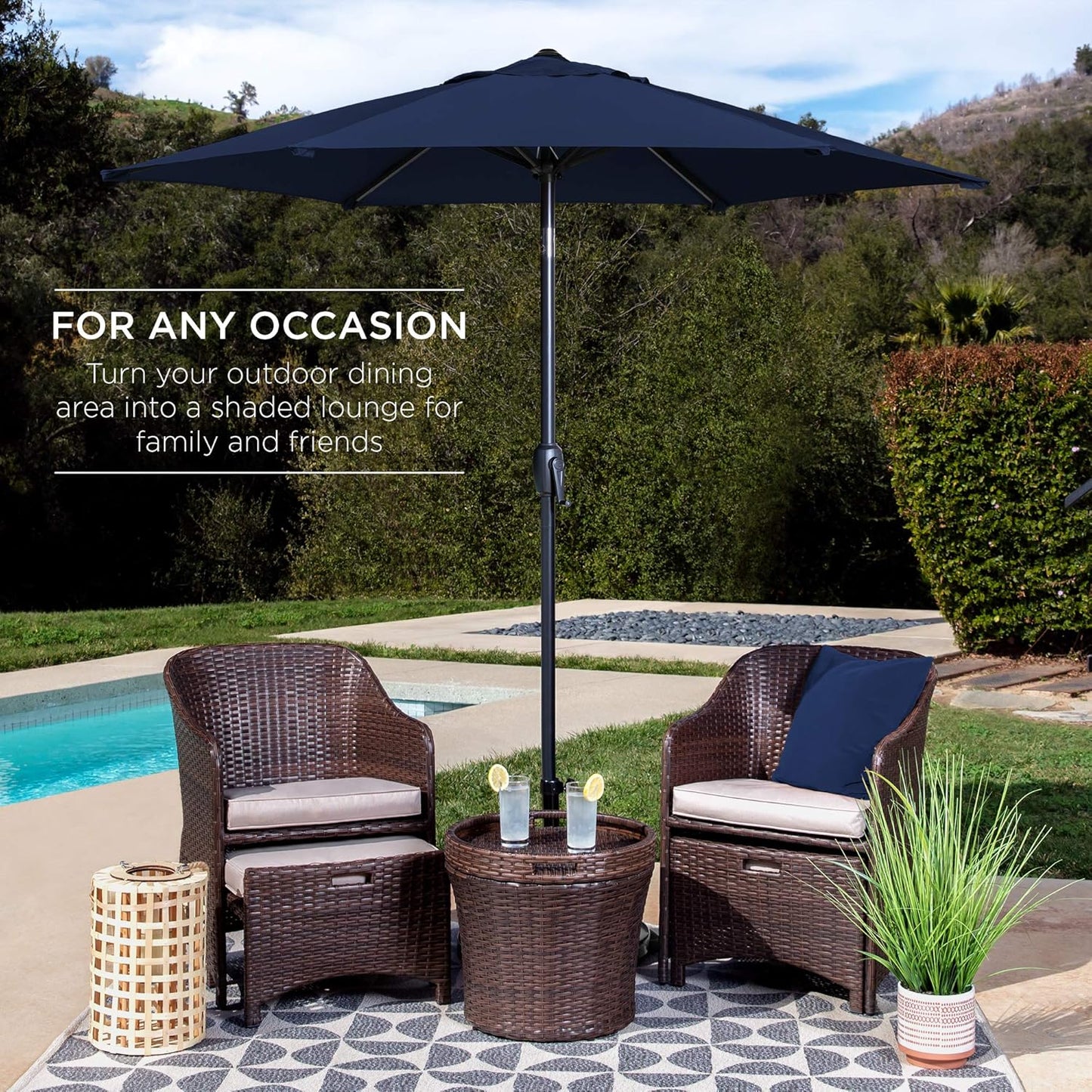 SunJoy™ Paraply til terrasse