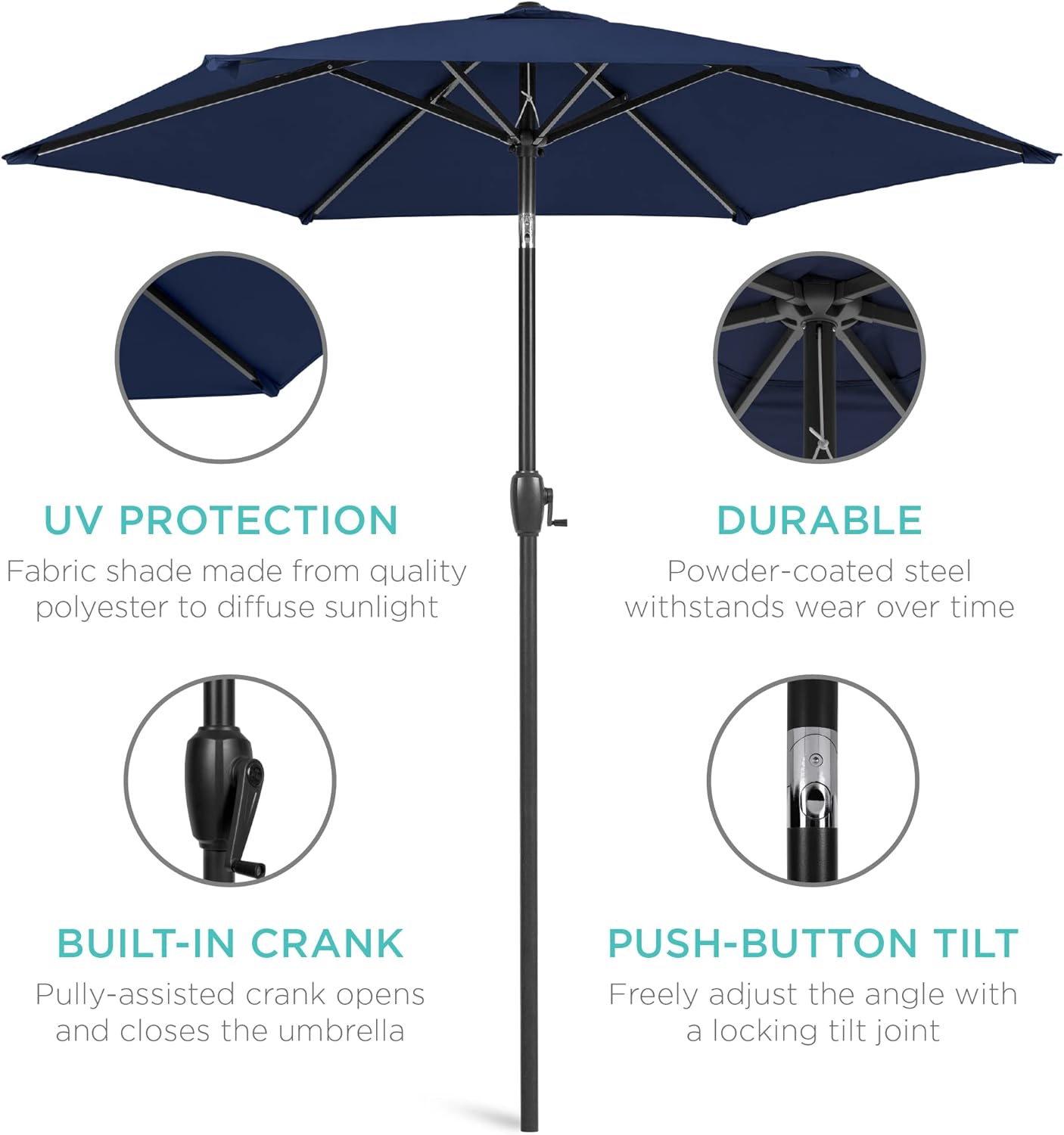 SunJoy™ Paraply til terrasse