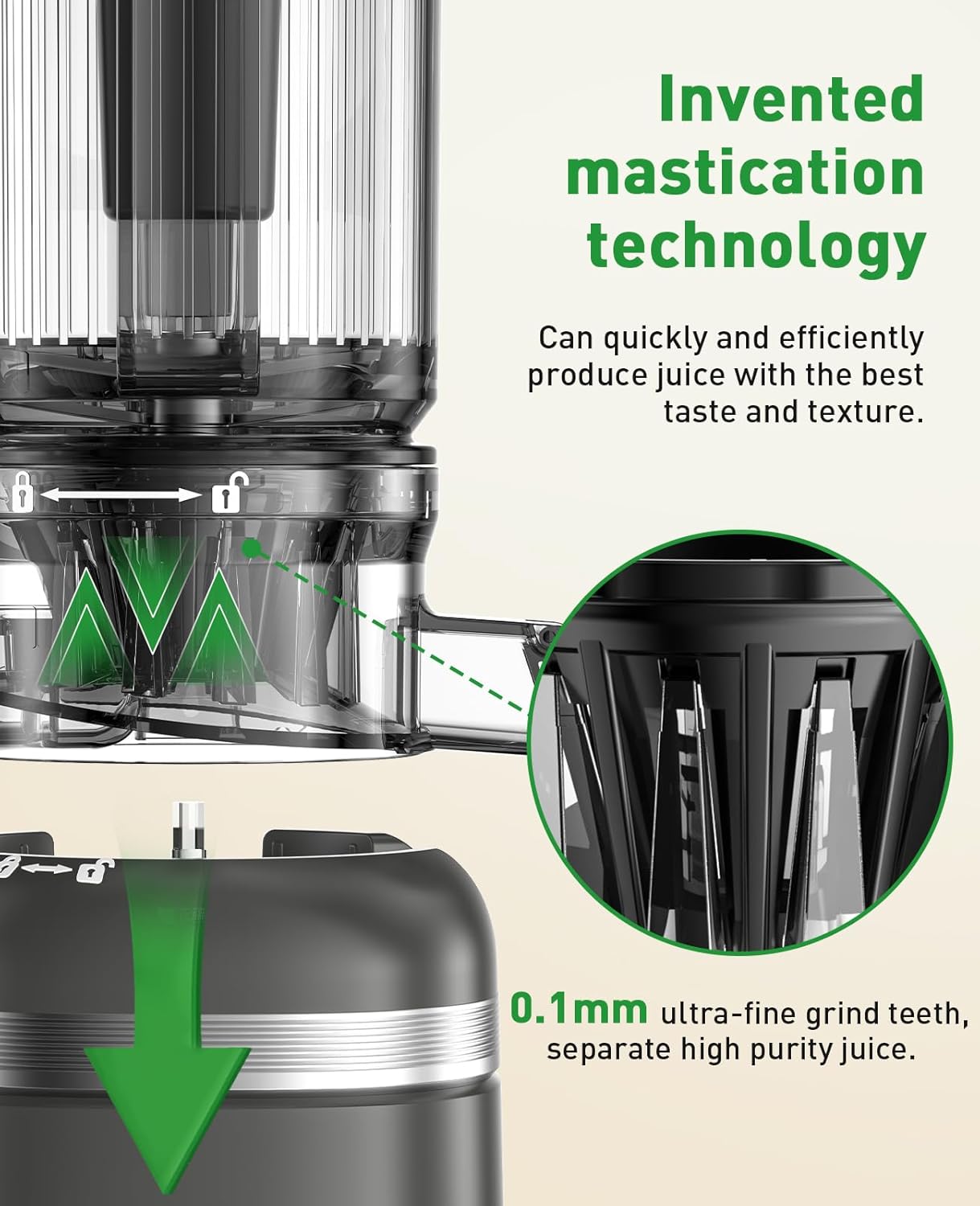 QuickSquezze™ Automatisk saftpresser