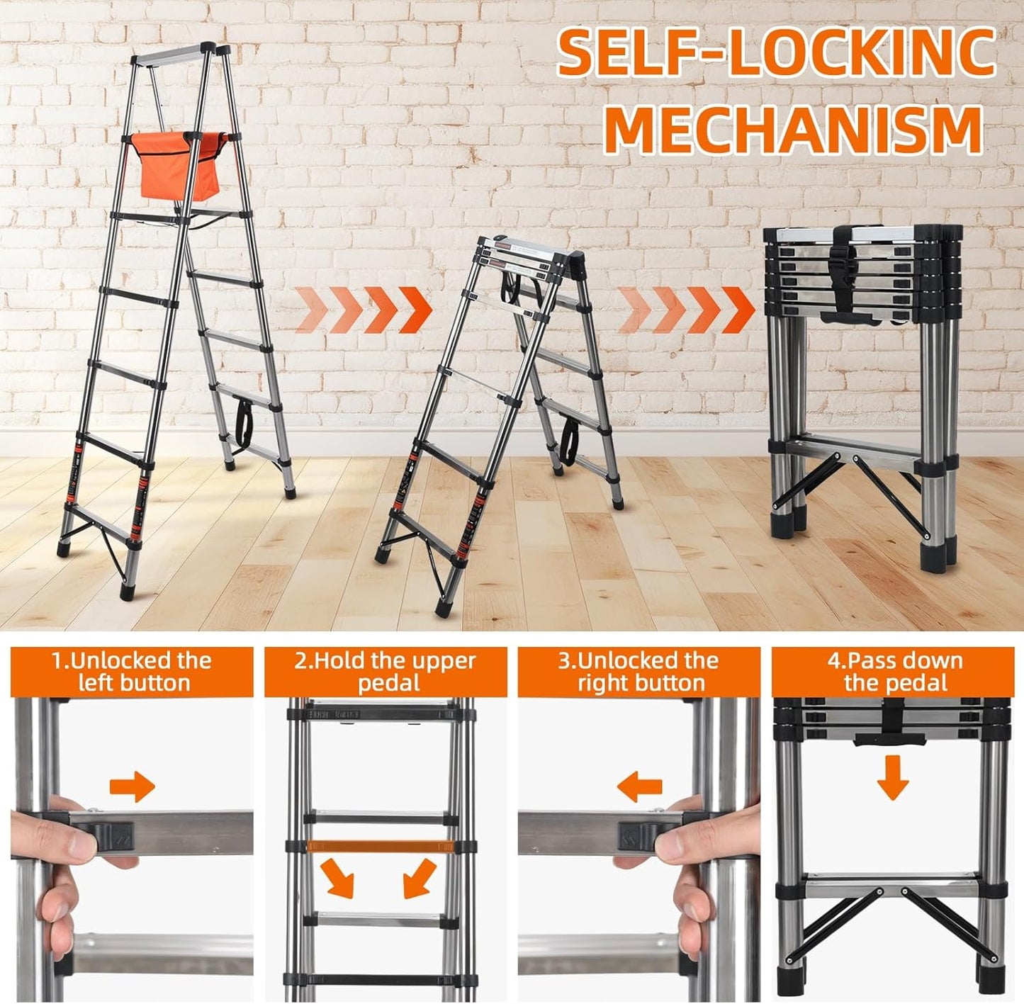 ClimbMax™ Teleskooppitikkaat