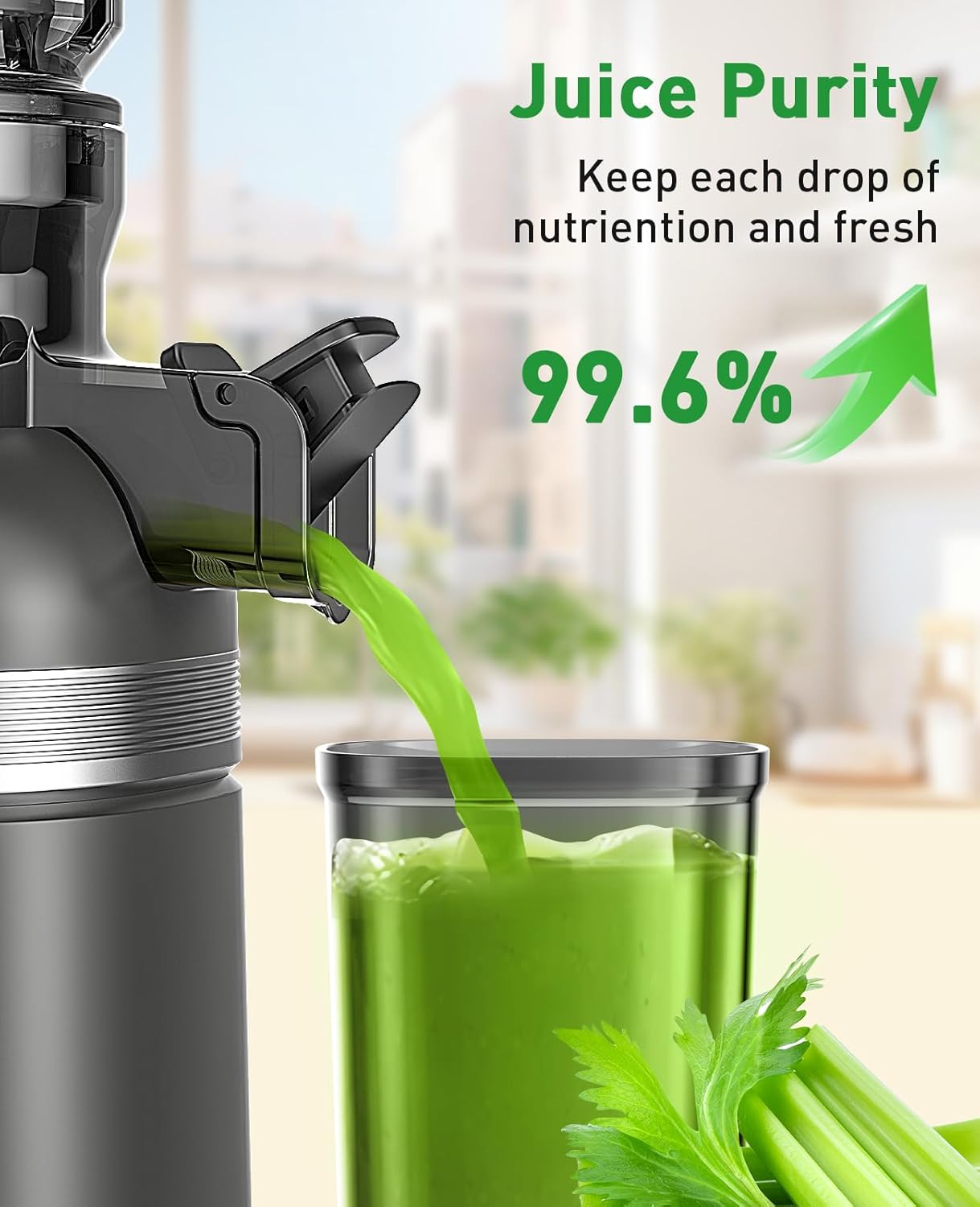 QuickSquezze™ Automatisk saftpresser