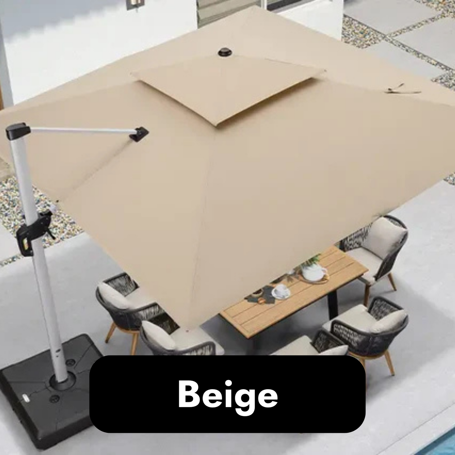 SunJoy™ Paraply til terrasse